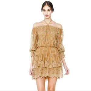 Alice & Olivia Tan Waylon Dress 12